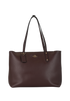 City Tote, &pound;120, Handbags, Burgundy, Leather, Front view